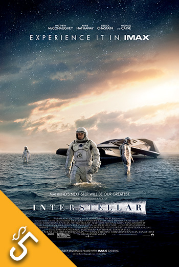 Interstellar (IMAX) movie poster