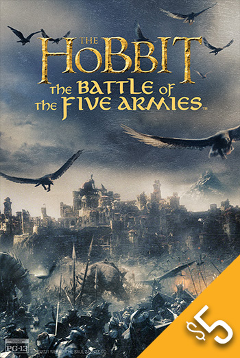 Hobbit: The Battle of Five Armies, The movie poster