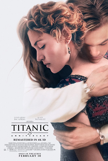 Titanic 25 Year Anniversary movie poster