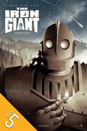 Iron Giant: Signature Edition, The movie poster