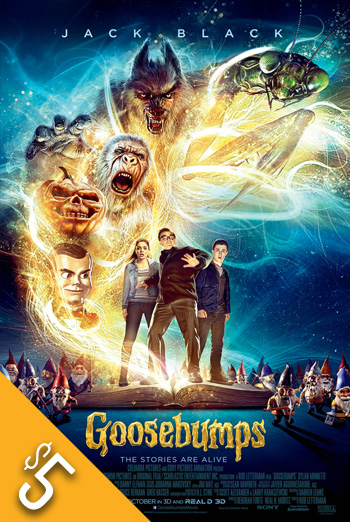 Goosebumps movie poster