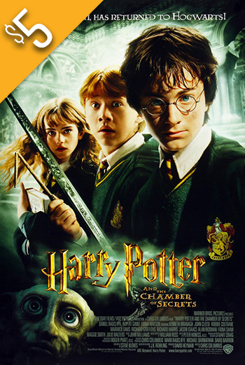 Harry Potter & Chamber of Secrets movie poster