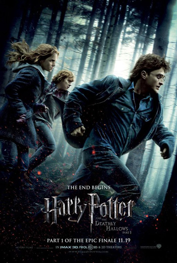 Harry Potter & Deathly Hallows Pt 1 movie poster