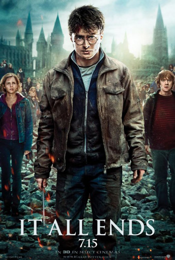 Harry Potter & Deathly Hallows Pt 2 movie poster