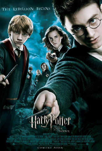 Harry Potter & Order of the Phoenix movie poster