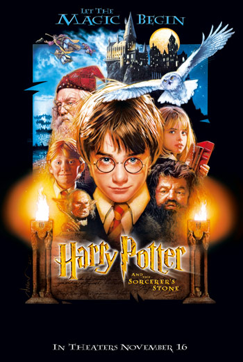 Harry Potter & Sorcerer's Stone movie poster