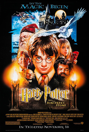 Harry Potter & Sorcerer's Stone movie poster