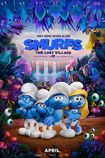 Smurfs: The Lost Village movie poster