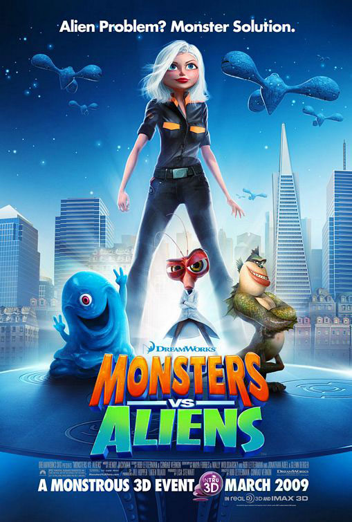 Monsters vs Aliens (March Movie Break) movie poster