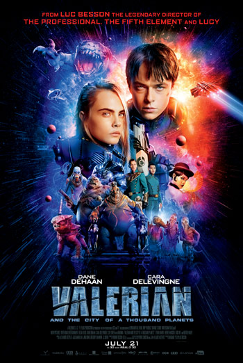 Valerian and the City of a Thousand Planets movie poster