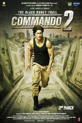 Commando 2 (Hindi W/E.S.T.) movie poster