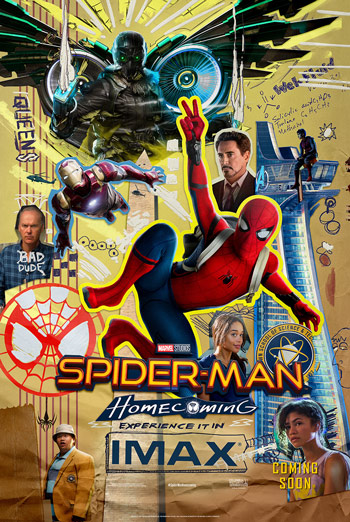 Spider-Man: Homecoming (IMAX) movie poster