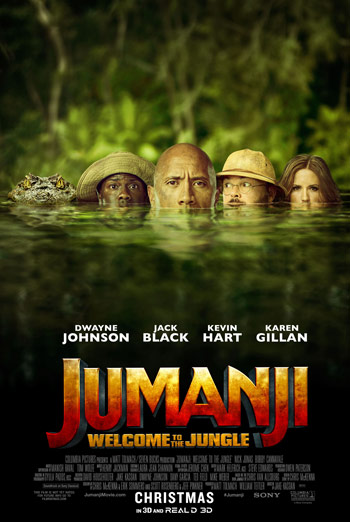 Jumanji: Welcome to the Jungle movie poster