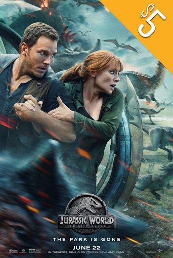 Jurassic World: Fallen Kingdom movie poster