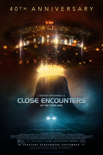 Close Encounters of the Third Kind (40th) movie poster