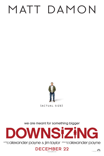 Downsizing movie poster