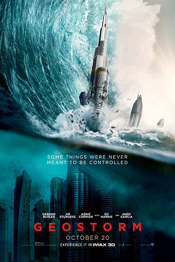 Geostorm (IMAX) movie poster
