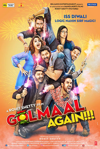 golmaal again showtimes