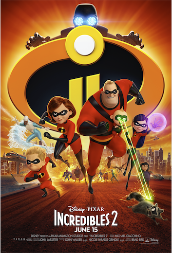 Incredibles 2 movie poster