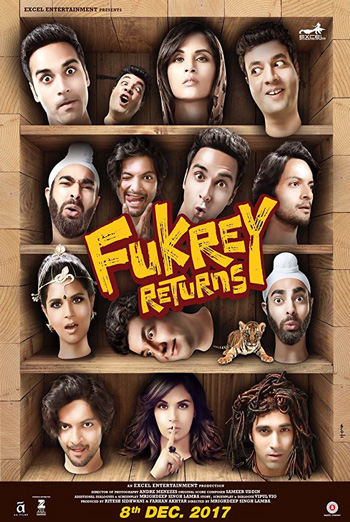 Fukrey Returns (Hindi) movie poster