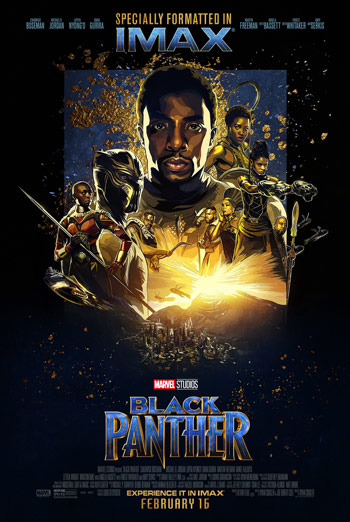 Black Panther (IMAX) movie poster