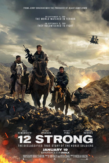 12 Strong (IMAX) movie poster