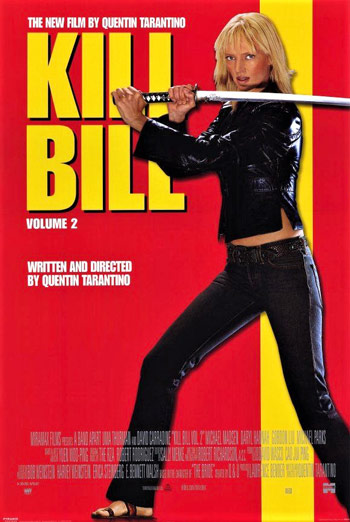 Blunt Review and Analysis: Pulp Fiction (1994) KillBillVol2Poster