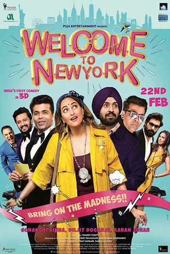 Welcome To New York (Hindi W/E.S.T.) movie poster