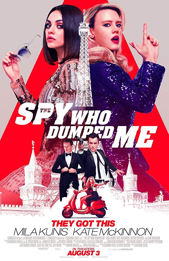 Spy Who Dumped Me, The movie poster