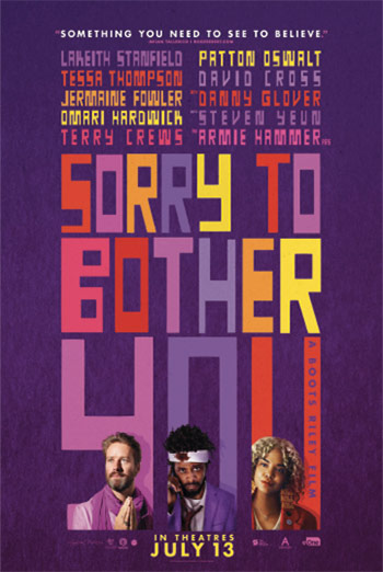 Sorry to Bother You movie poster