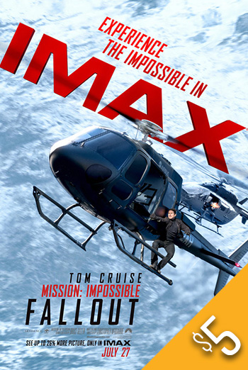 Mission: Impossible Fallout (IMAX) movie poster