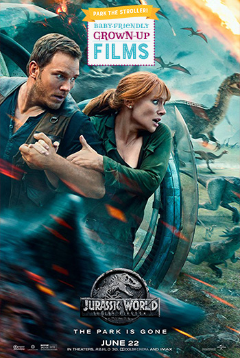 Jurassic World: Fallen Kingdom (Park The Stroller) movie poster