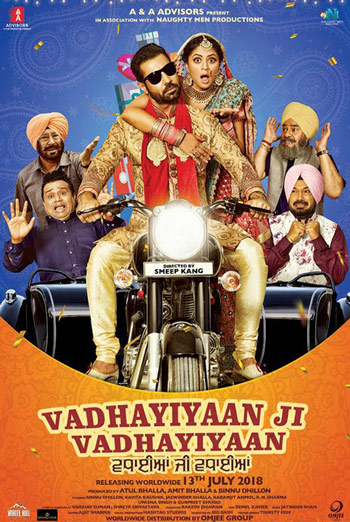 Vadhayiyaan Ji Vadhayiyaan(Punjabi W/E.S.T) movie poster