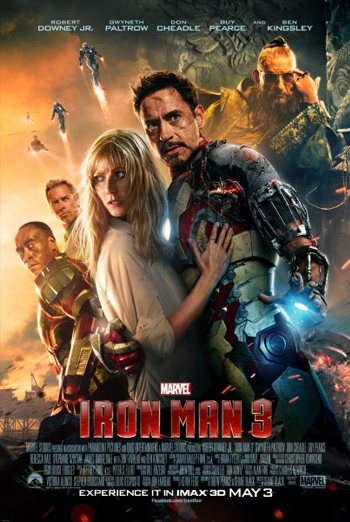 Marvel Studios 10th: Iron Man 3 (IMAX 3D) movie poster