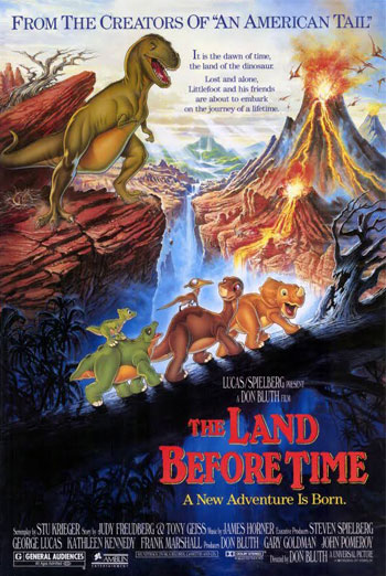 Land Before Time movie poster