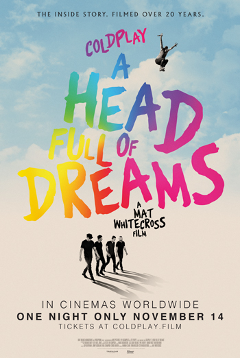 Coldplay: A Head Full of Dreams movie poster