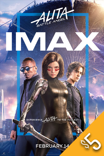 Alita: Battle Angel (IMAX) movie poster