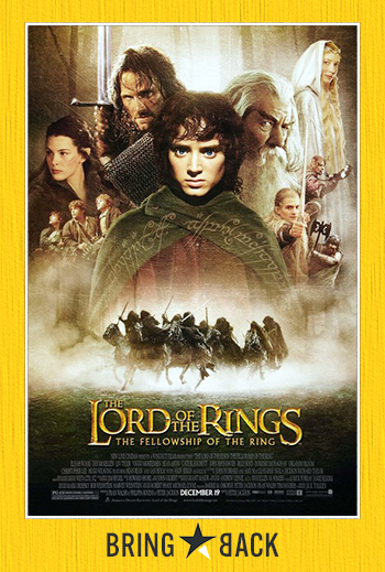 Lord of the Rings: Fellowship Of Ring movie poster