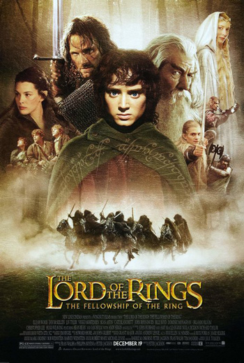 Lord of the Rings: Fellowship Of Ring movie poster