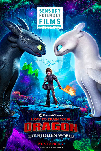 How To Train Your Dragon 3: Hidden World (Sensory) movie poster