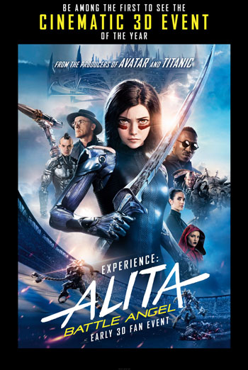 Alita: Battle Angel (IMAX)(3D)(Fan Event) movie poster