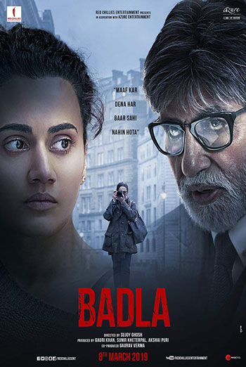 Badla (Hindi) movie poster