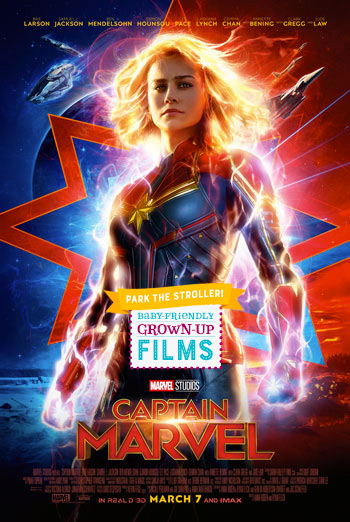 Captain Marvel (Park the Stroller) movie poster