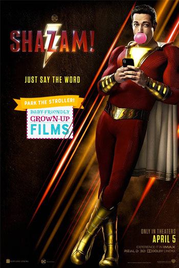 Shazam! (Park the Stroller) movie poster