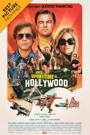 Once Upon A Time In Hollywood movie poster