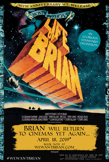 Monty Pythons Life of Brian (40th Anniversary) movie poster