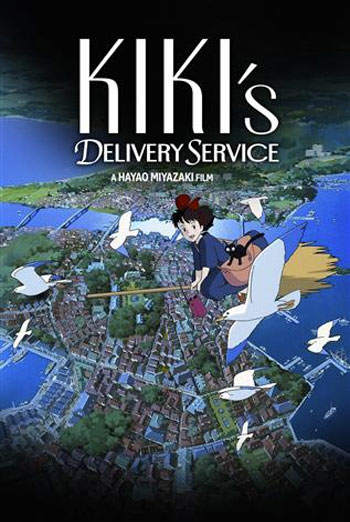 Kiki's Delivery Service-Ghibli movie poster