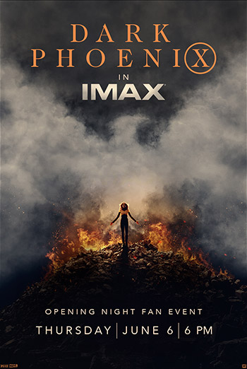 Dark Phoenix Opening Night IMAX Fan Event movie poster