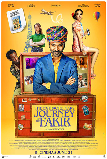 Extraordinary Journey Of The Fakir, The movie poster