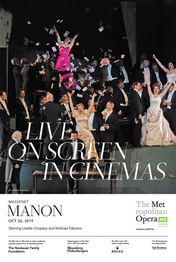 Manon (MET 19/20) movie poster